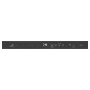 Café - Modern Glass Top Control Built-In Dishwasher with Stainless Steel Tub, 3rd Rack, 45dBA - Platinum glass