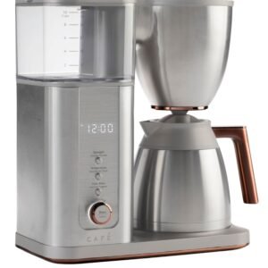 Café - Smart Drip 10-Cup Coffee Maker with WiFi - Brushed Stainless