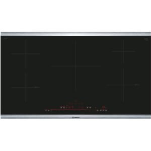 Bosch - 800 Series 36" Built-In Electric Induction Cooktop with 5 elements and Wifi - Black