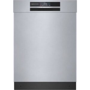 Bosch - 800 Series 24" Top Control Built-In Dishwasher with CrystalDry, Stainless Steel Tub, 3rd Rack, 42 dBa - Stainless steel