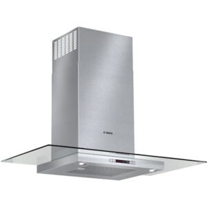 Bosch - Benchmark Series 36" Convertible Range Hood - Stainless steel and glass