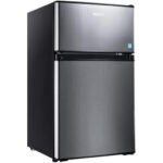 Mini Fridge with Freezer – 3.1 Cu.Ft Compact Refrigerator with LED Light - Image 2