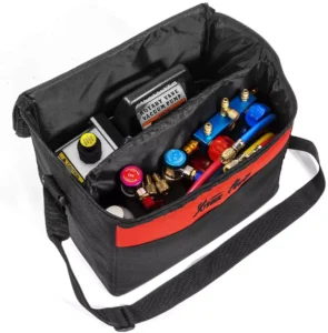 XtremepowerUS 3CFM or 4CFM Air Vacuum Pump HVAC A/C Refrigeration Kit AC Manifold Gauge Set ( 3CFM 1/4HP Air Vacuum Pump) - Image 6