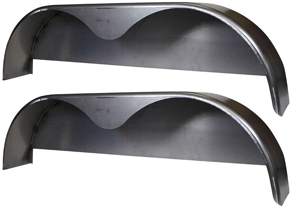 52FBED1F-0880-BEE6-9274-AB963916C61D Steel Trailer Fender for Tandem Axle – 72 × 10-3/4 in, Welded Back Plate, 2-Pack - Image 1